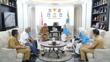 Direktur ASMI Publik Herlina Amin Noor Audiensi ke Walikota Makassar, Bahas Wisuda dan Sinergi Pendidikan Vokasi