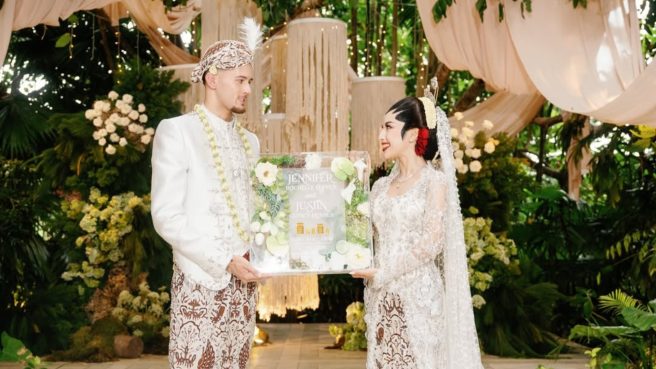 Mahar Justin Hubner untuk Jennifer Coppen Jadi Sorotan, Penuh Makna Spesial