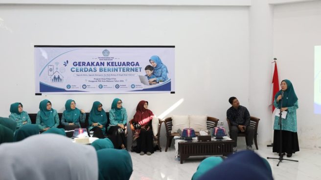 Melinda Aksa Ajak Kader PKK Makassar Wujudkan Keluarga Cerdas Berinternet