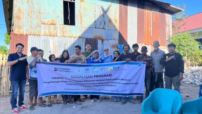 PLN Punagaya dan Kelompok Tani RELIEF Bangun Ekosistem Biogas Terpadu untuk Peternakan Sirkular